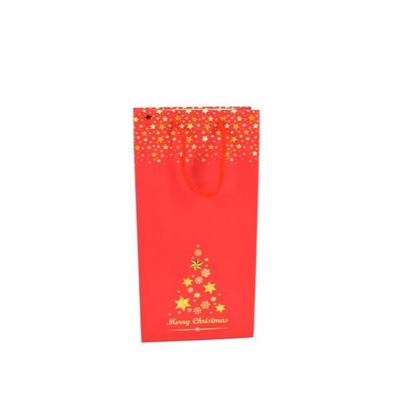 Busta Regalo con stelle Merry Christmas