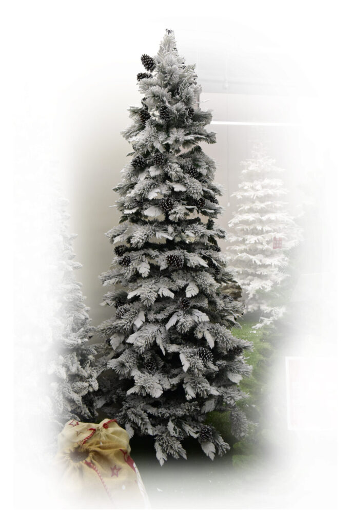 Albero Chamonix Slim Innevato 240