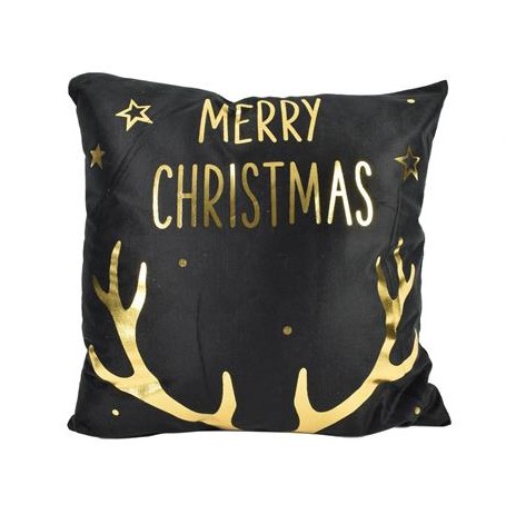 Cuscino Sfoderabile con Scritta Merry Christmas